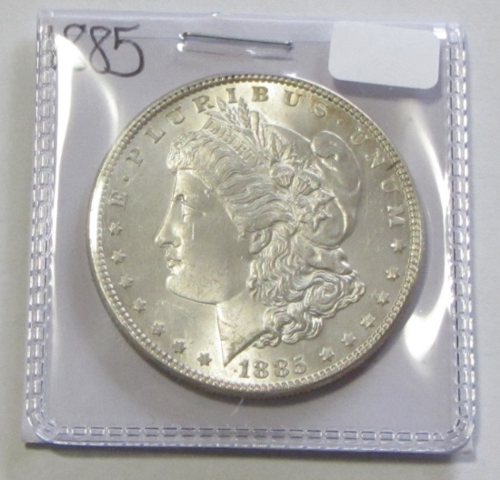 BRILLIANT UNCIRCULATED $1 1883 MORGAN LUSTER