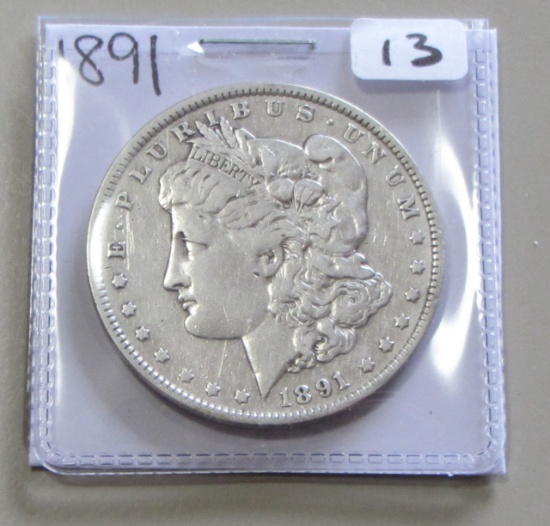 $1 1891 MORGAN