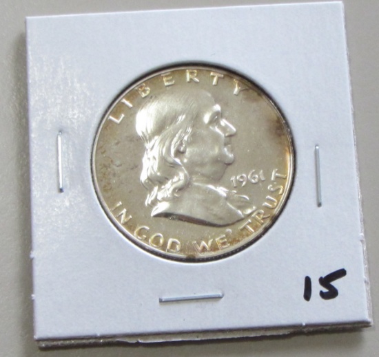 1961 PROOF FRANKLIN