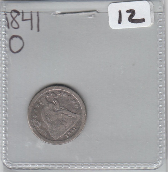 BETTER DATE 1841 O SEATED DIME