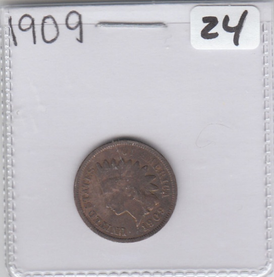 1909 INDIAN HEAD CENT