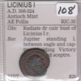 LICINIUS THE 1ST ANCIENT ROMAN COIN