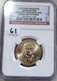 $1 ADAMS 2007 NGC FIRST DAY ISSUE