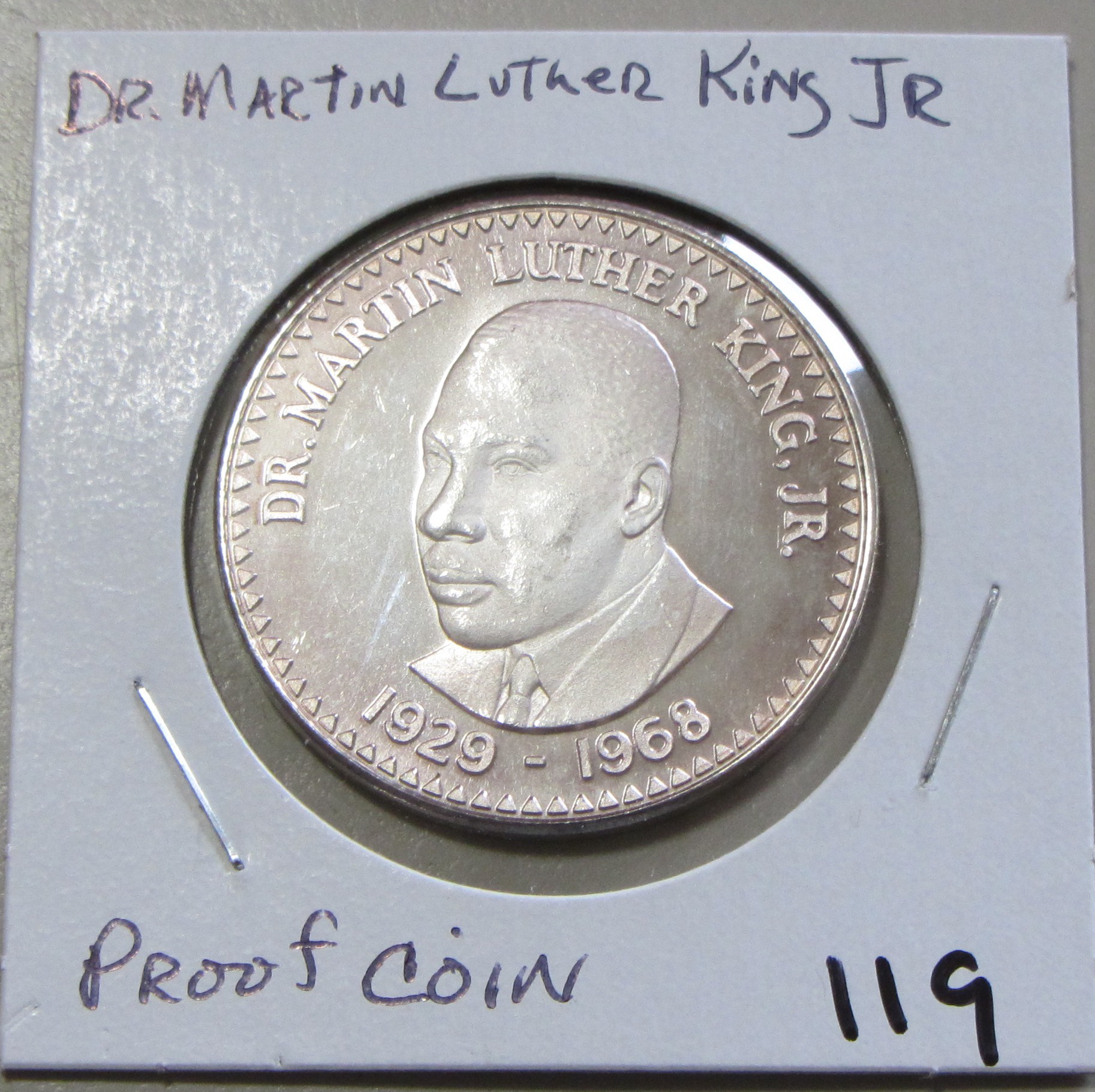 1929-1968 MLK JR PROOF COIN | Proxibid