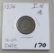 1876 BETTER DATE INDIAN HEAD CENT