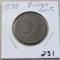 1838 LARGE CENT