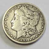 $1 1891 CC MORGAN