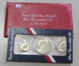 1776-1976 UNITED STATE BICENTENNIAL SILVER UNC SET