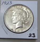 $1 1923 PEACE DOLLAR