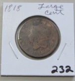 1818 LARGE CENT