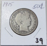 1915 BARBER HALF