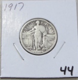 1917 STANDING LIBERTY QUARTER