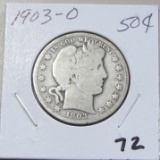 1903 O BARBER HALF