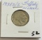 1938D/S D over S Buffalo Nickel