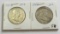 Lot of 2 - 1949 & 1949-S Franklin Half Dollar