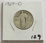 1929-D STANDING QUARTER