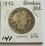 1892 BARBER HALF