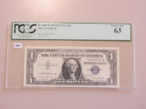 $1 1957-B STAR SILVER CERTIFICATE PCGS 63