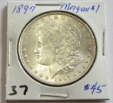 1897 Morgan Dollar BU