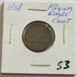 1858 Flying Eagle Cent