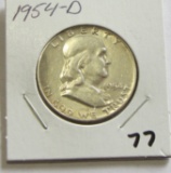 1954-D FRANKLIN HALF