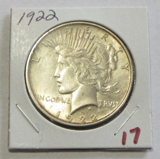 1922 PEACE DOLLAR