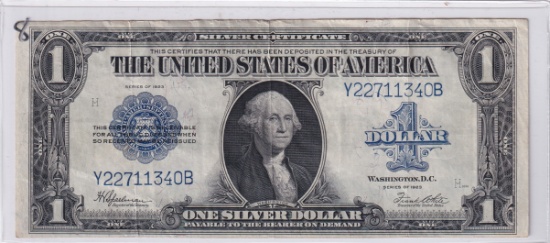 $1 1923 SILVER CERTIFICATE