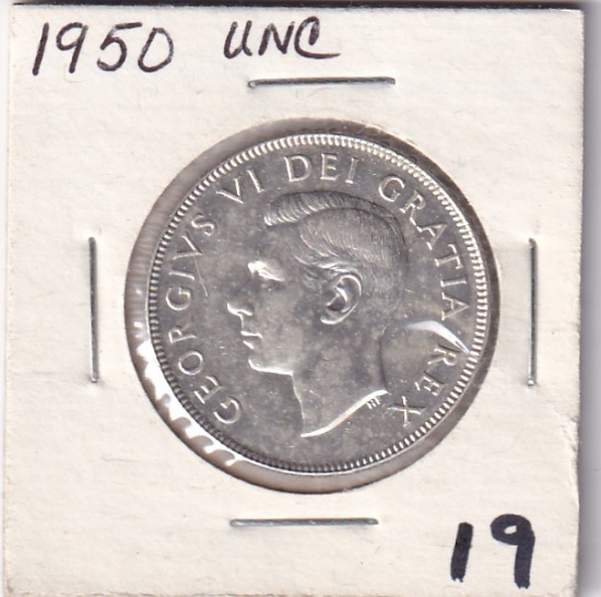 1950 CANADA HALF