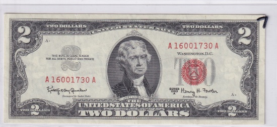 $2 LEGAL TENER 1963