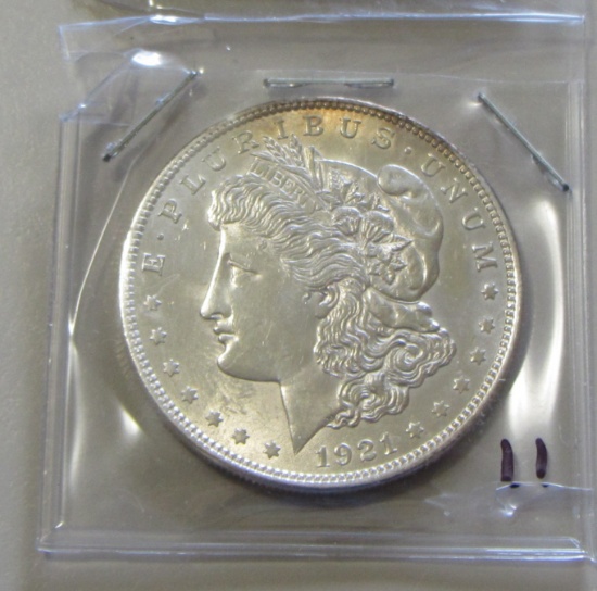 $1 1921 BRILLIANT MORGAN