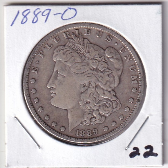 $1 1889-O MORGAN