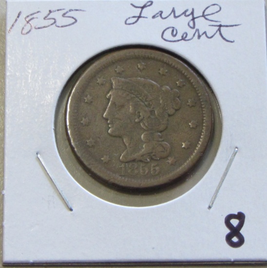 1855 LARGE CENT