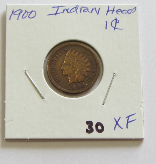 1900 XF INDIAN HEAD CENT