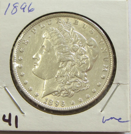 $1 1896 MORGAN SLIDER