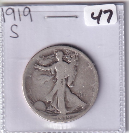 1919-S WALKING LIBERTY HALF