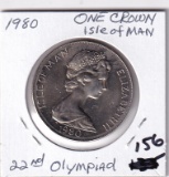 1980 ISLE OF MAN CROWN