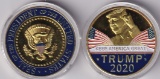 2020 FLAG TRUMP COIN