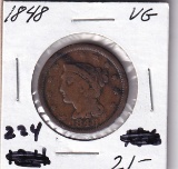 1848 LARGE CENT