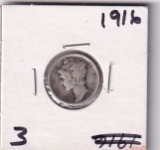 1916 MERCUR DIME