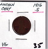 1916-S WHEAT CENT