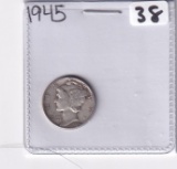 1945 MERCUR DIME