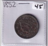 1852 LARGE CENT