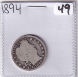 1894 BARBER QUARTER