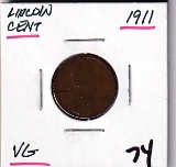 1911 WHEAT CENT