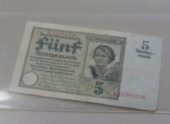 5 GERMAN MARKS