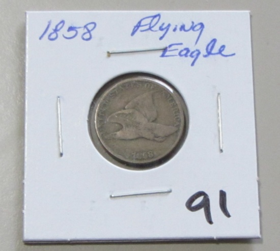 1958 FLYING EAGLE CENT