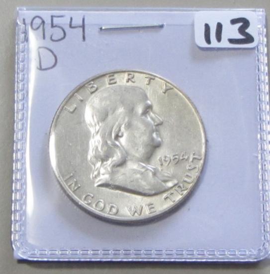 1954-D FRANKLIN