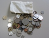 LARGE FOREIGN COIN LOT