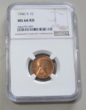 1946-S WHEAT CENT NGC 66