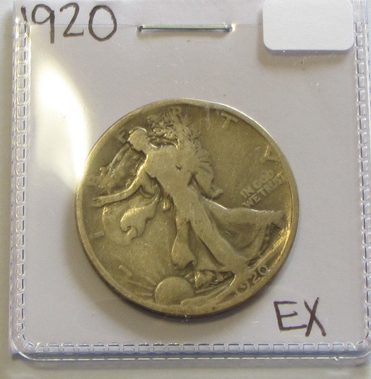 1920 WALKING LIBERTY HALF